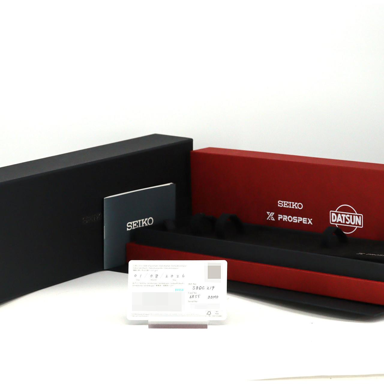 セイコー プロスペックス LIMITED 6R55-00M0/SBDC219 SS 自動巻