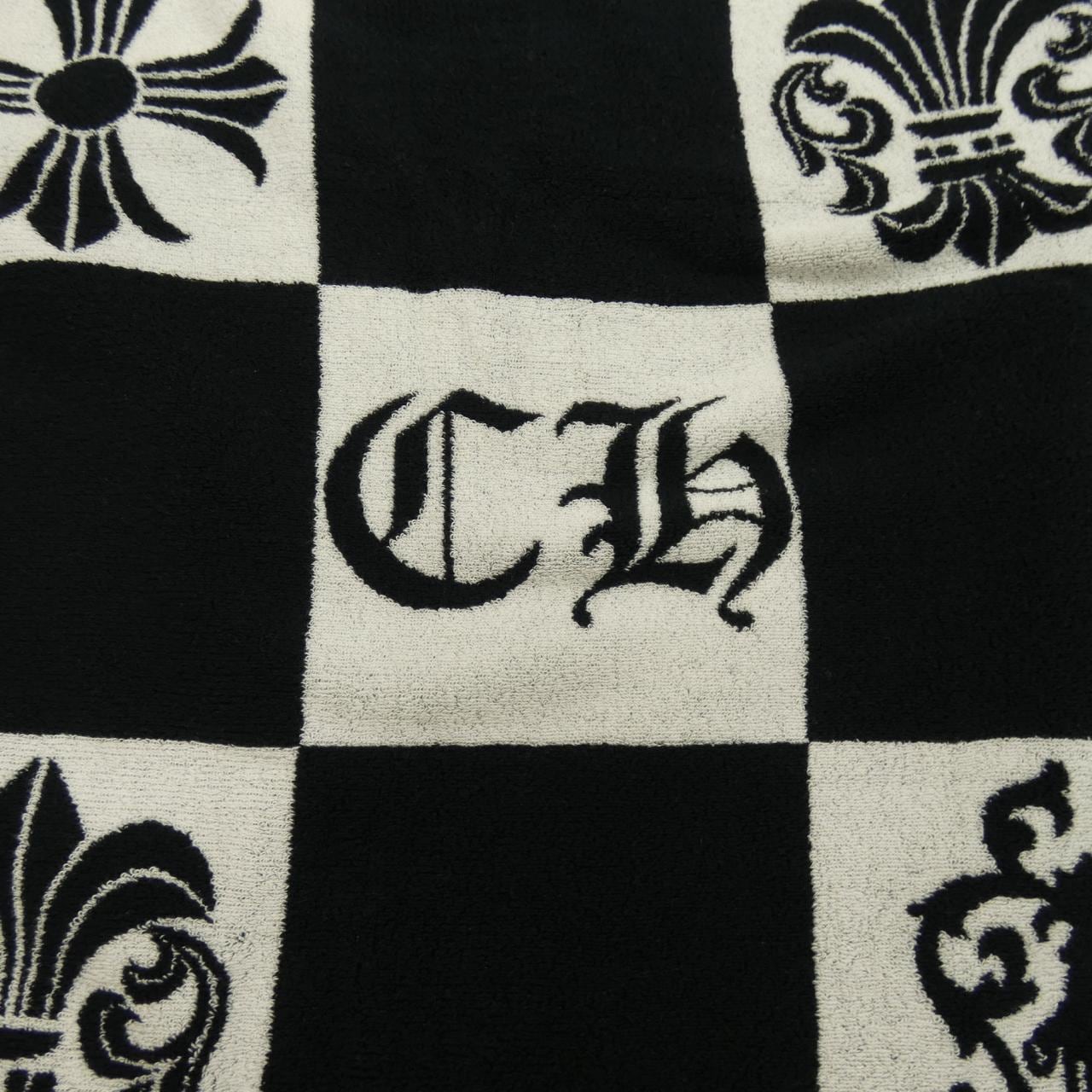 クロムハーツ CHROME HEARTS TOWEL BEACH CHECKERBOARD CH CHKB MULTI 501207090AYCXXX176 バスタオル
