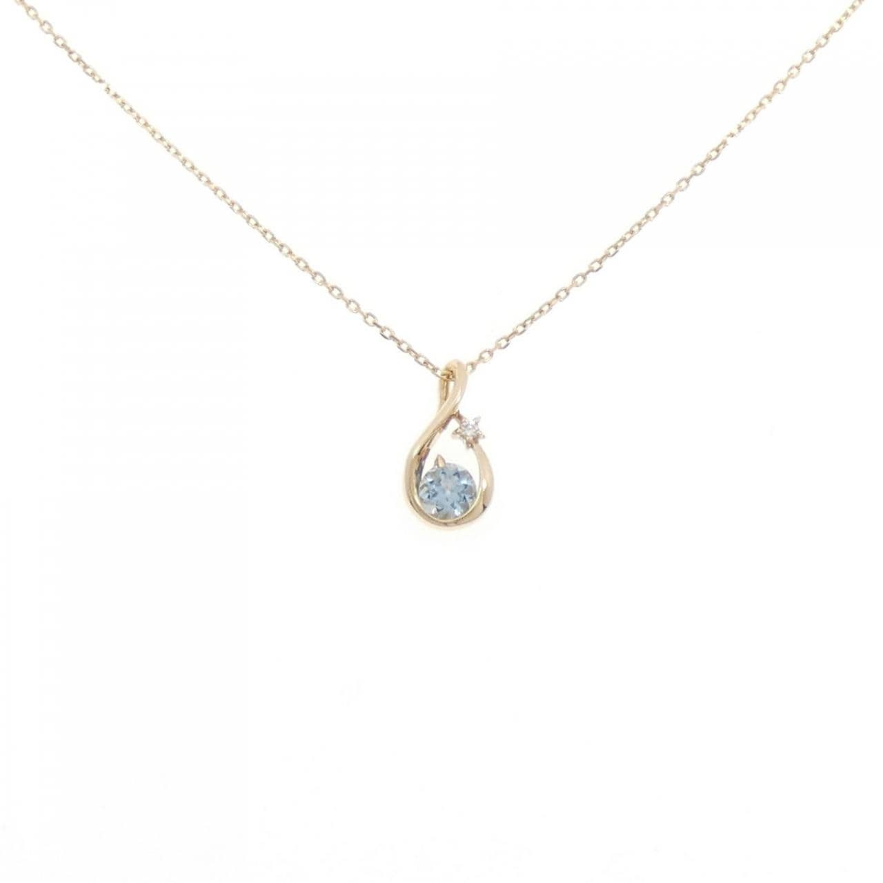 スタージュエリー アクアマリン ネックレス