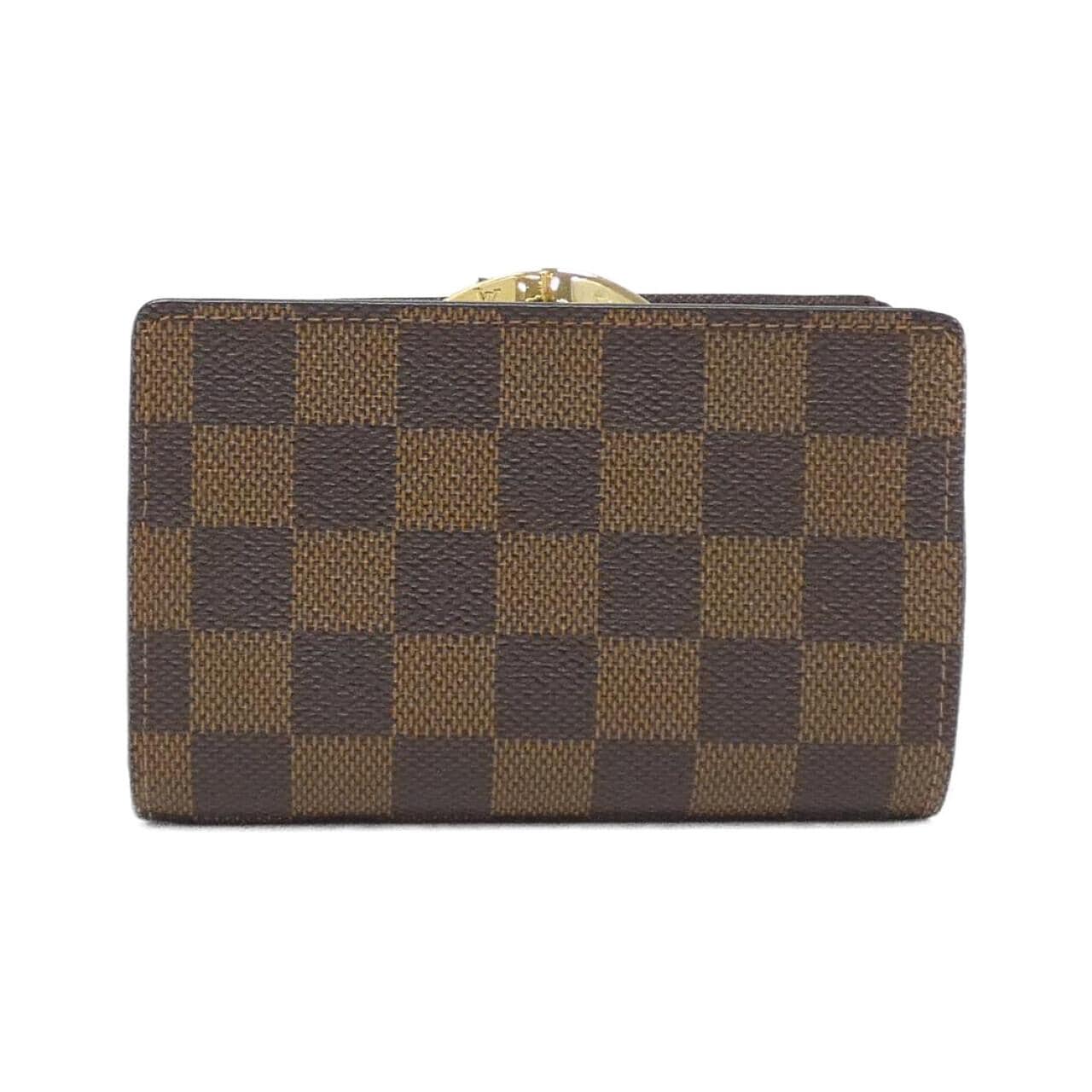 LOUIS VUITTON Vuitton Damier Porte Monet Bier Viennois N61664 Wallet