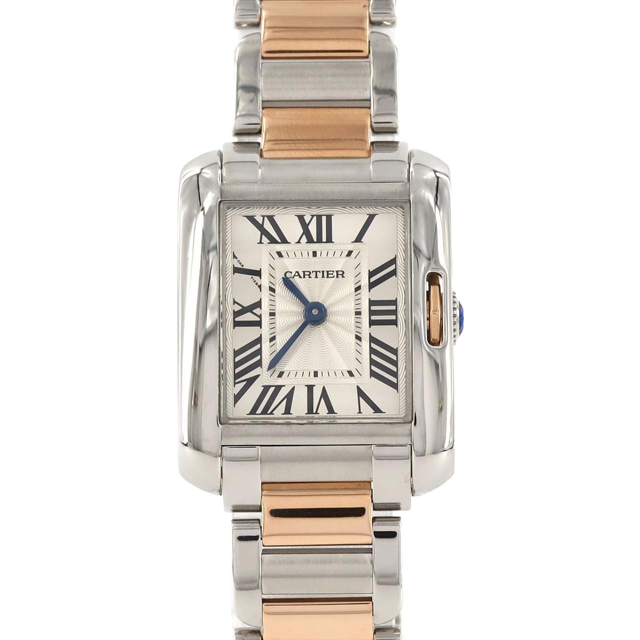 Cartier Tank Anglaise SM PG Combi W5310036 SSxPG Quartz