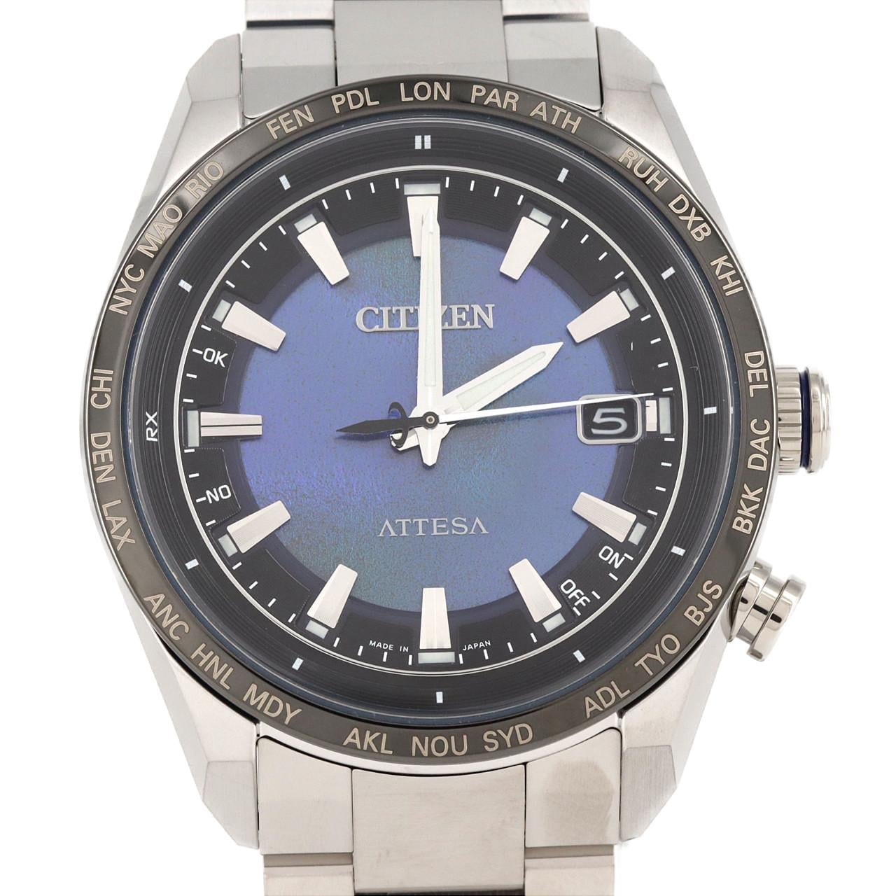 [新品產品] CITIZEN Attesa 電波手錶 H145-007JD04/CB0288-65L TI 太陽能石英