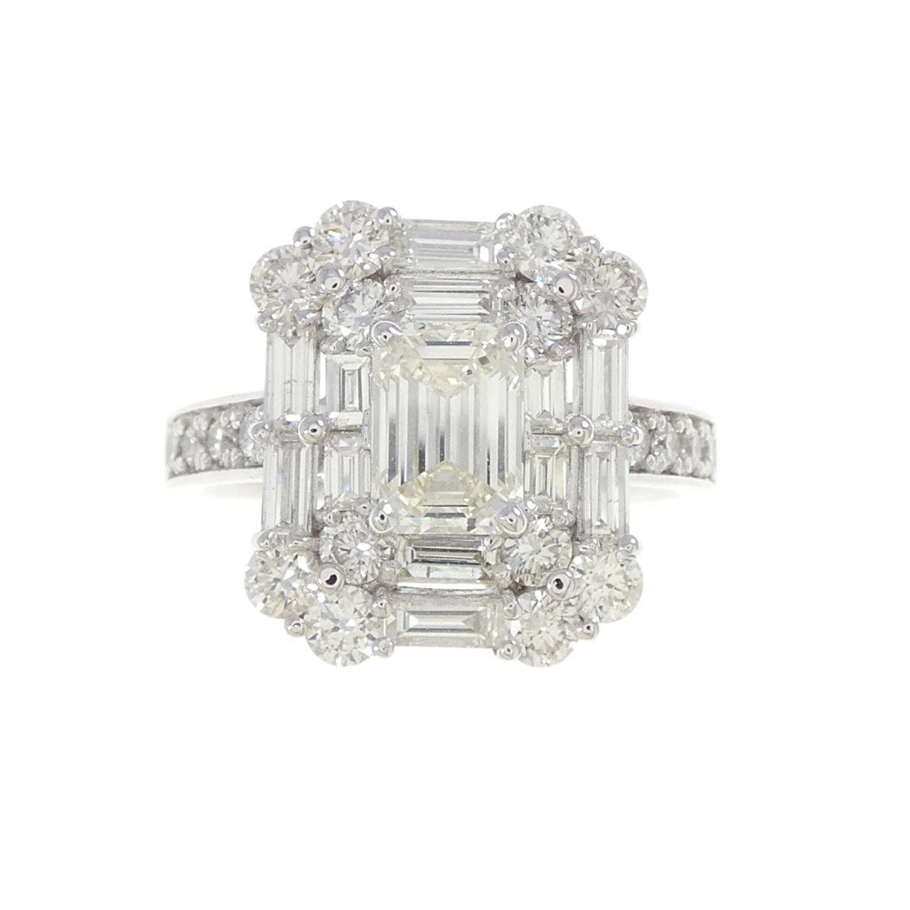 【新品】PT900 ダイヤモンド リング 1.005CT