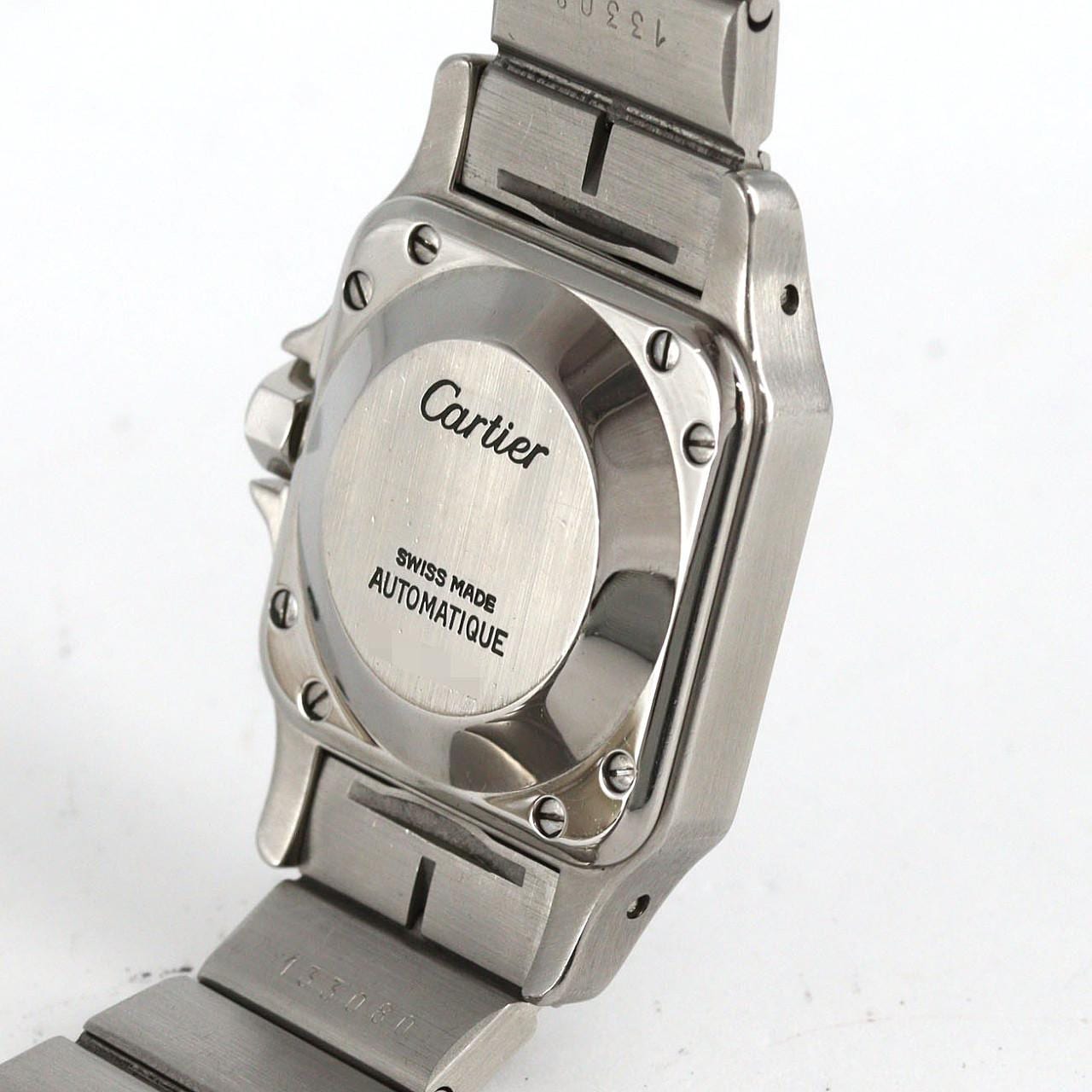 【ノーメンテナンス特価】カルティエ サントスSM SS 自動巻