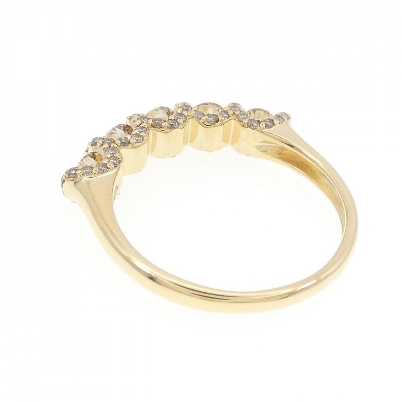 K18YG ダイヤモンド リング 0.70CT