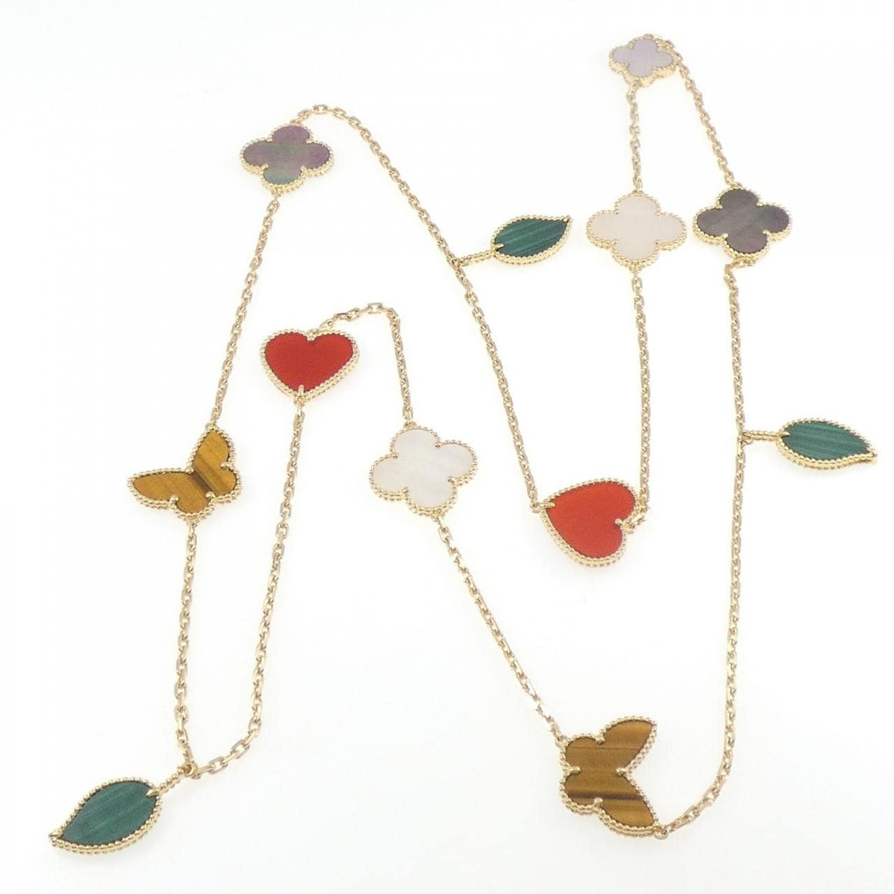 ヴァンクリーフ&アーペル ラッキーアルハンブラ 12モチーフ ネックレス