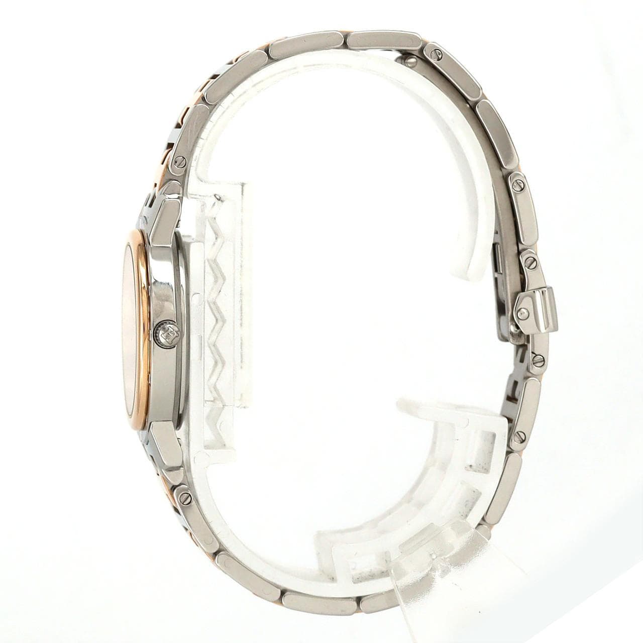 エルメス クリッパーオーバル/12P PGコンビ CO1.222 SSxPG クォーツ