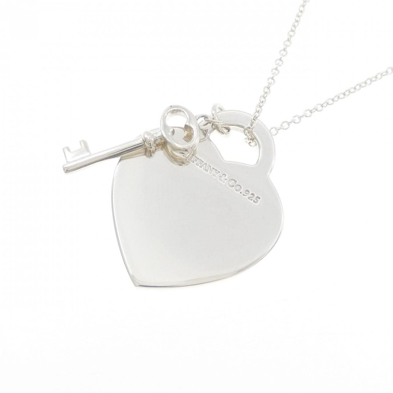 ティファニー リターントゥティファニー ハートタグ キー ミディアム ネックレス