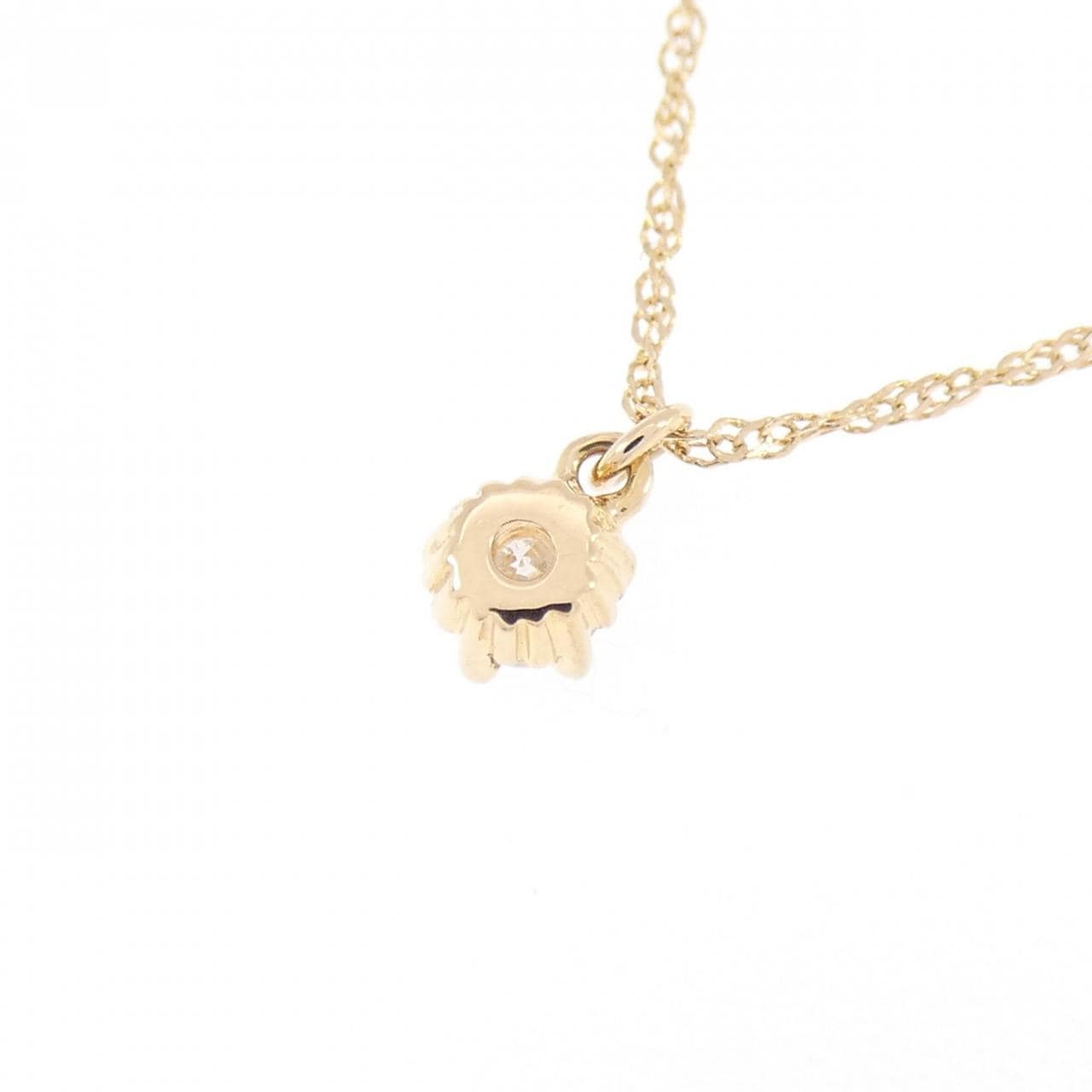 アガット ダイヤモンド ネックレス 0.1CT