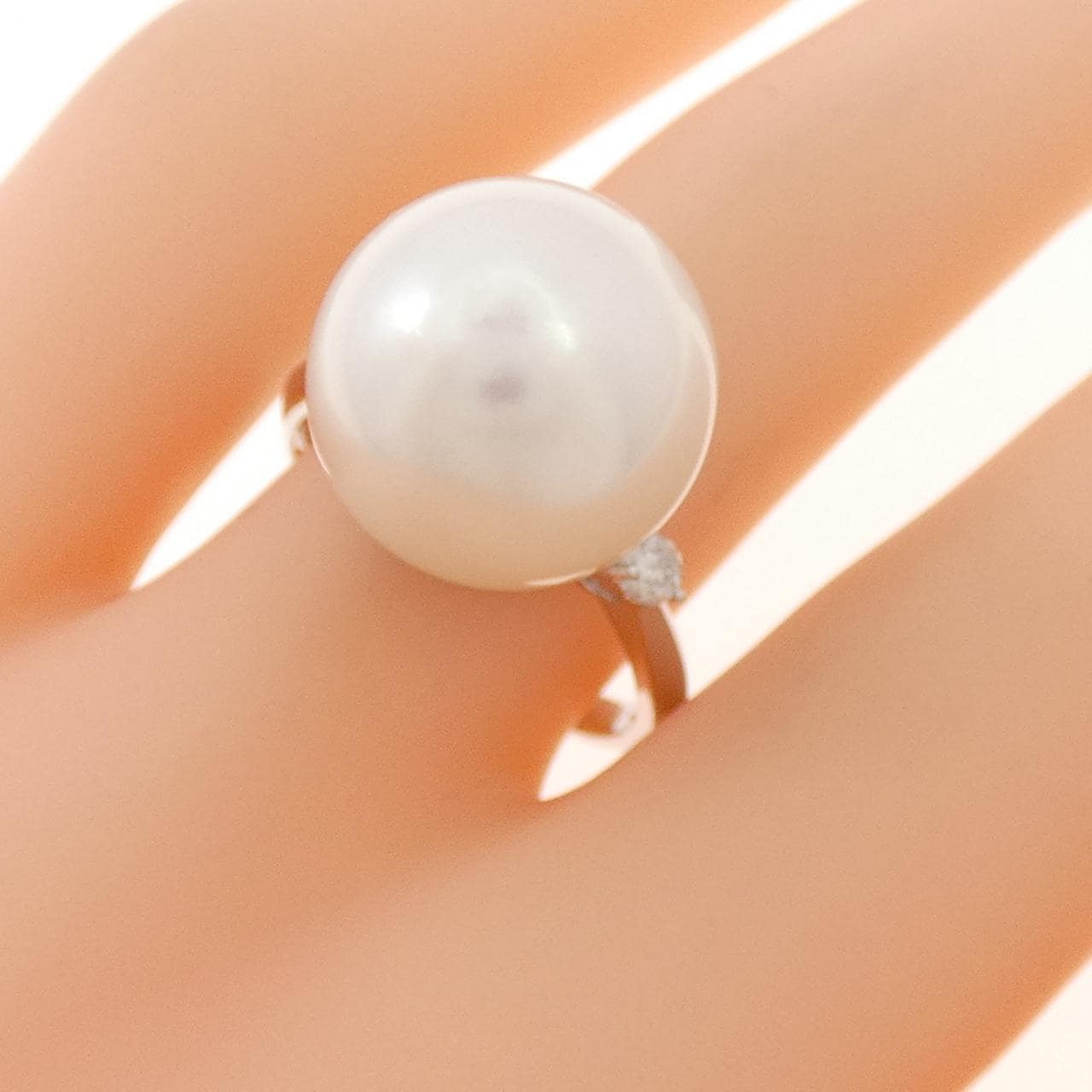 PT900 白蝶パール リング 13.2mm