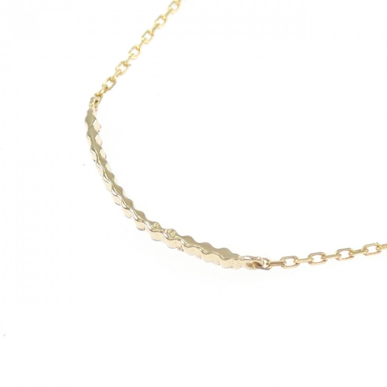 K18YG ダイヤモンド ネックレス 0.04CT