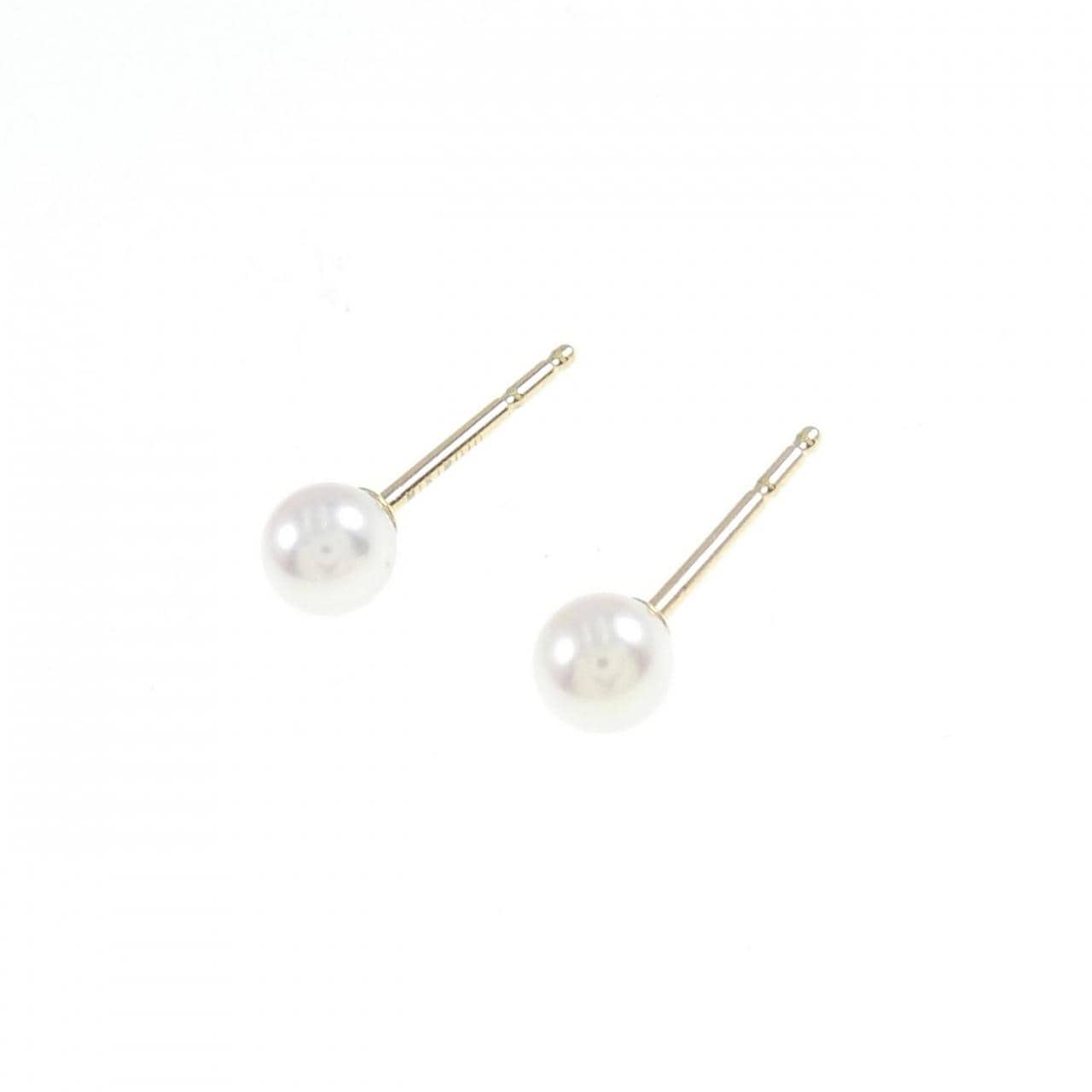 MIKIMOTO Akoya pearl earrings 4.5mm