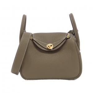 [未使用品] HERMES Lindy 2 MINI 085956CC 單肩包