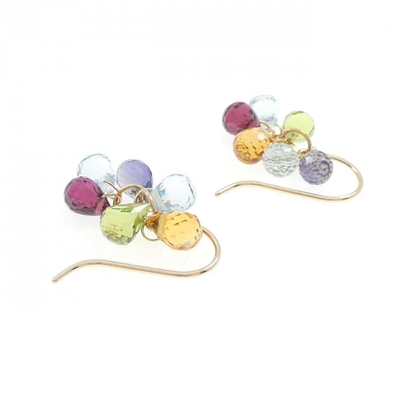 TIFFANY彩色寶石耳環