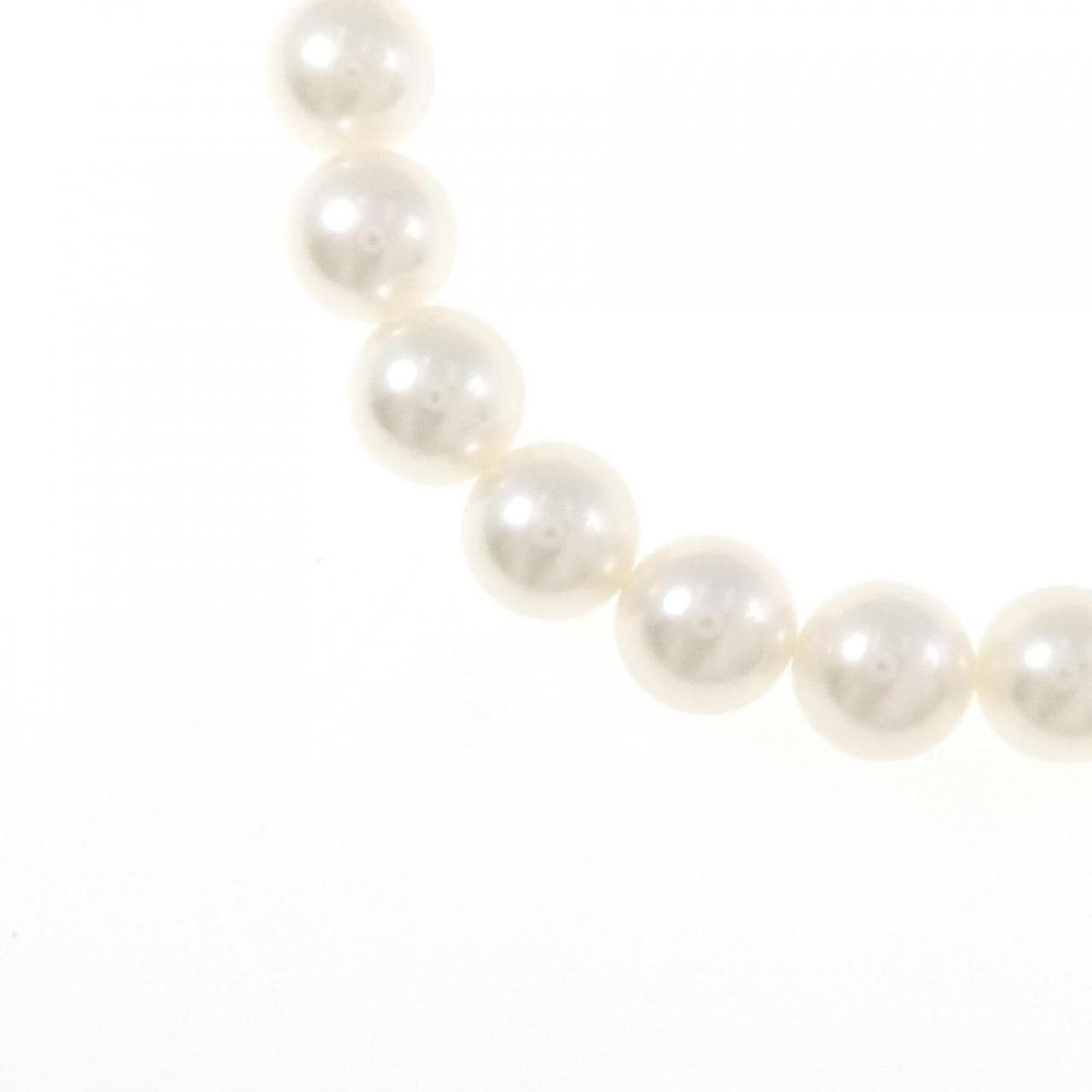 MIKIMOTO Akoya珍珠項鍊耳夹組 7-7.5 毫米