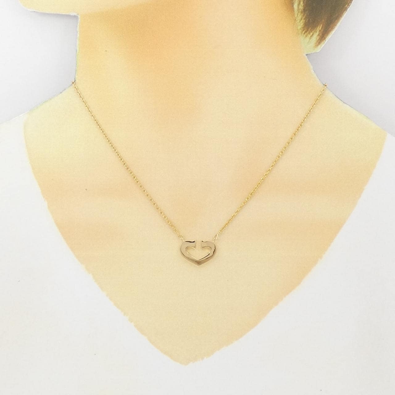 Cartier C heart項鍊