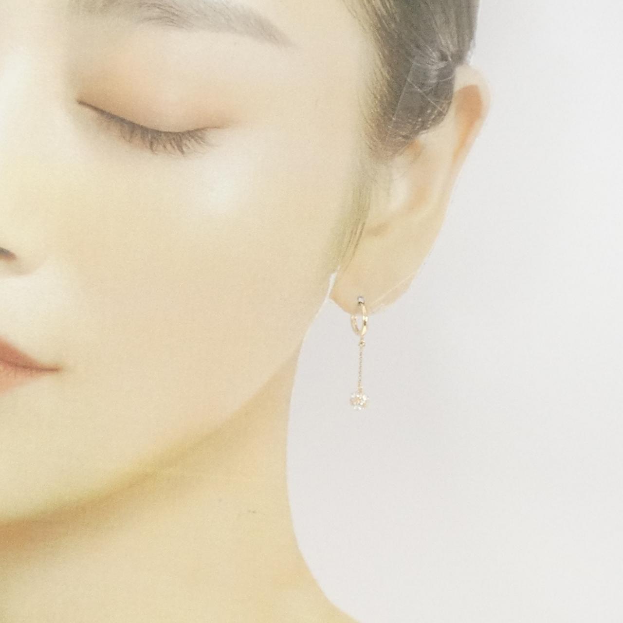 14KYG Cubic Zirconia Earrings
