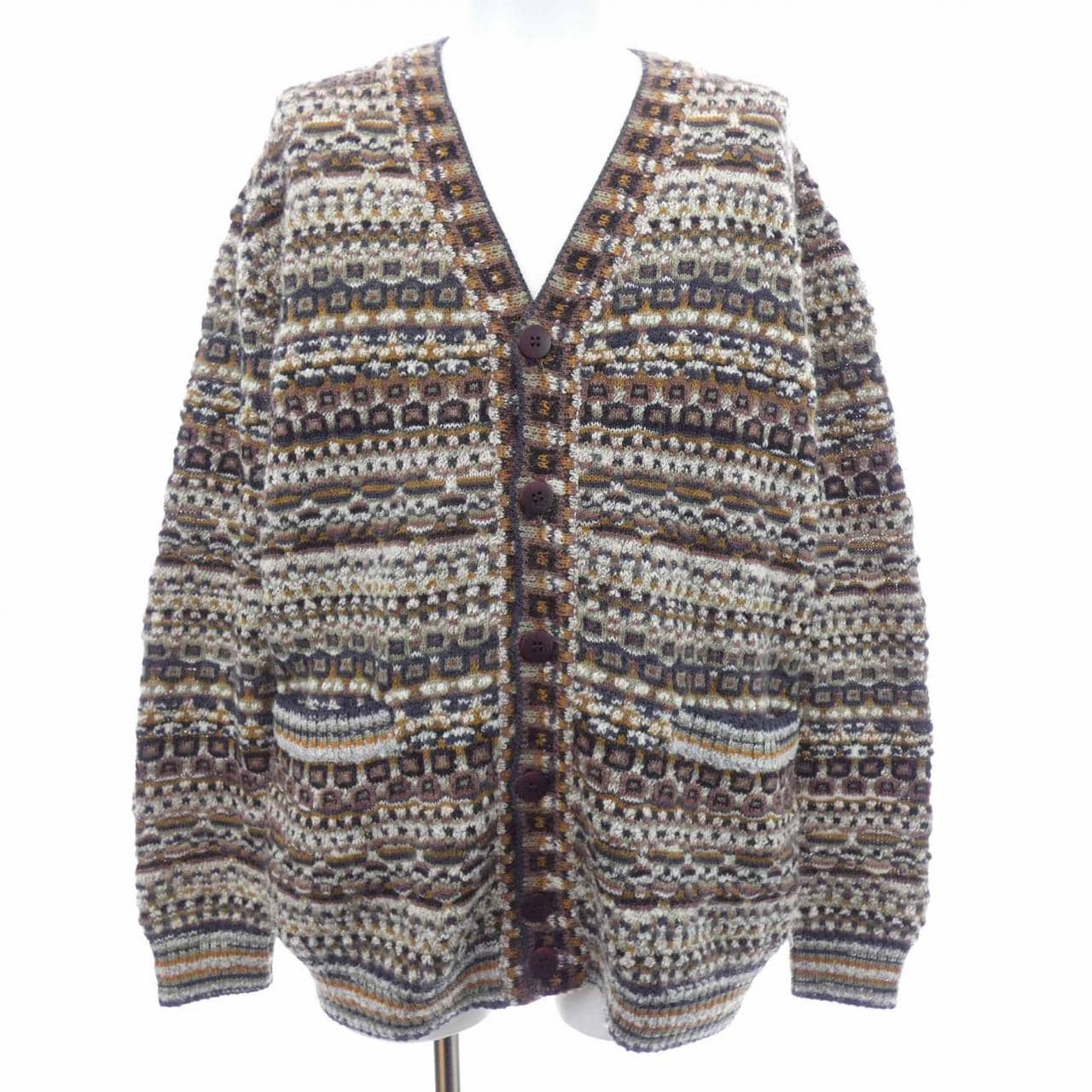 【ヴィンテージ】ミッソーニ MISSONI カーディガン