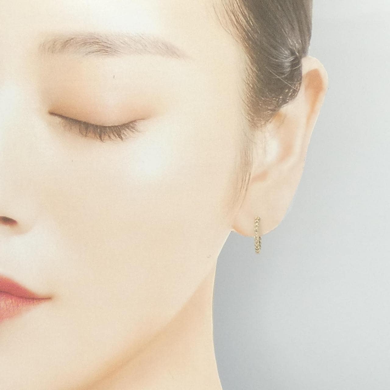 ジーエスティービー ダイヤモンド ピアス 0.23CT 片耳