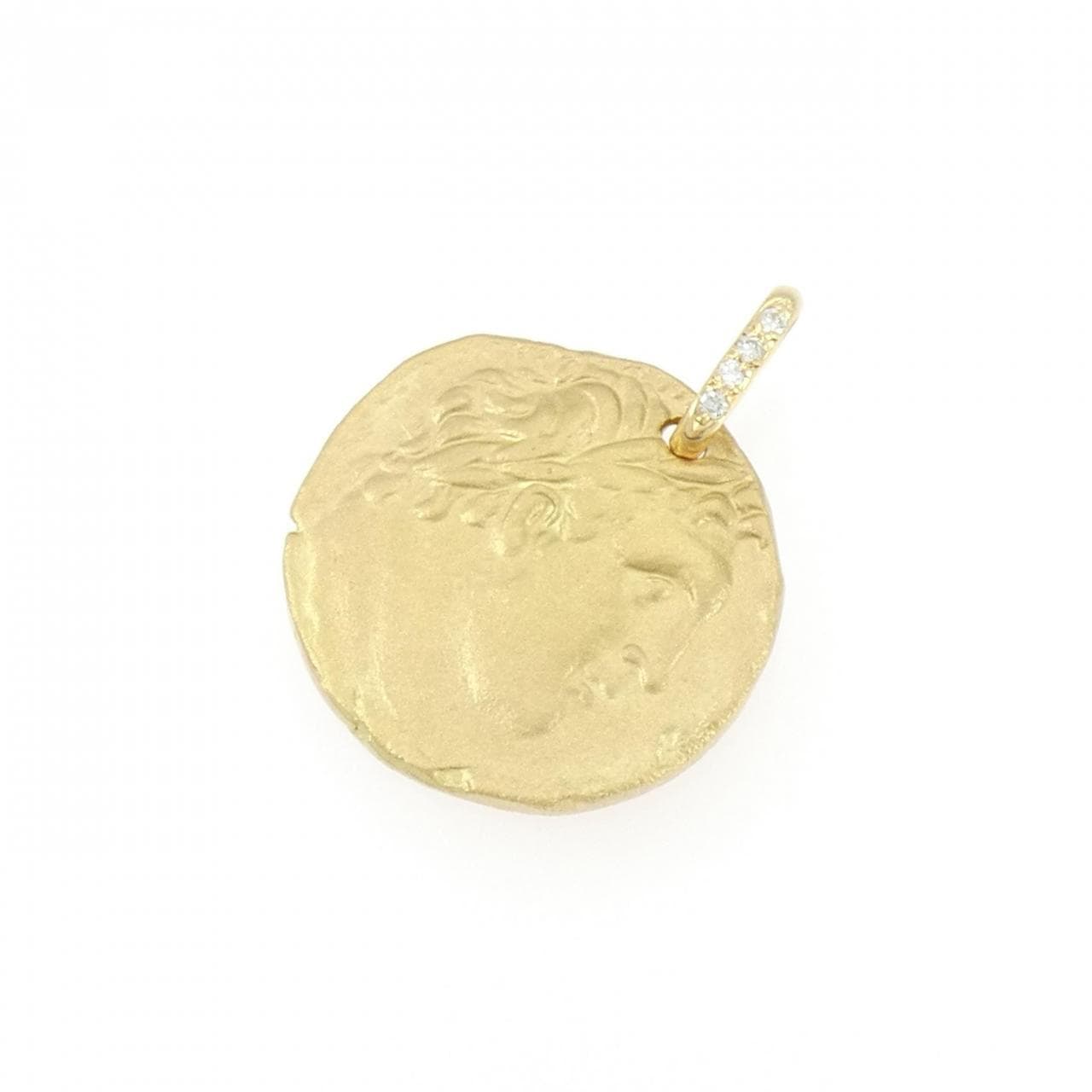 K18YG ダイヤモンド ペンダント 0.04CT