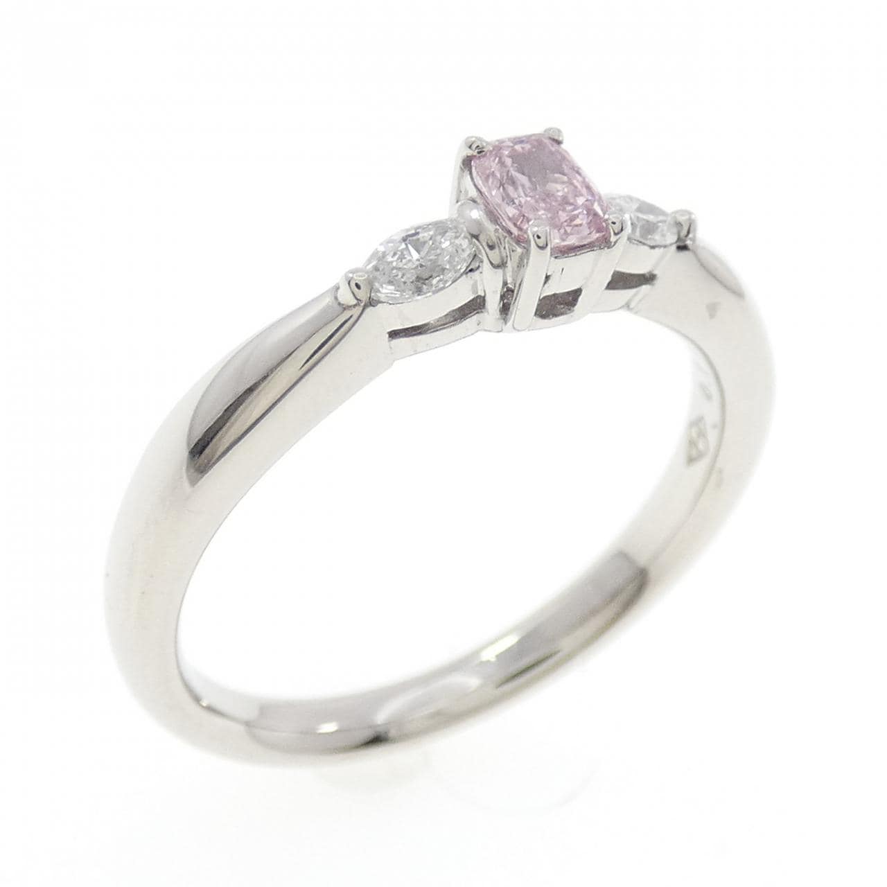 PT900 ダイヤモンド リング 0.178CT FP SI2 ファンシーカット