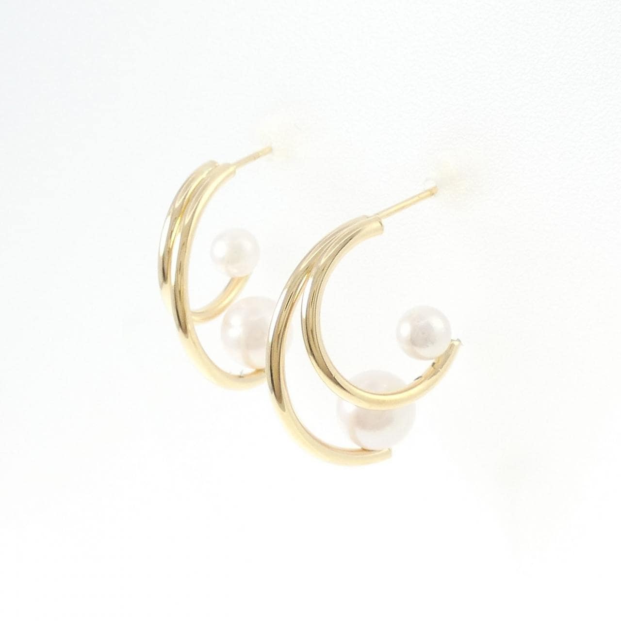 K18YG アコヤパール ピアス