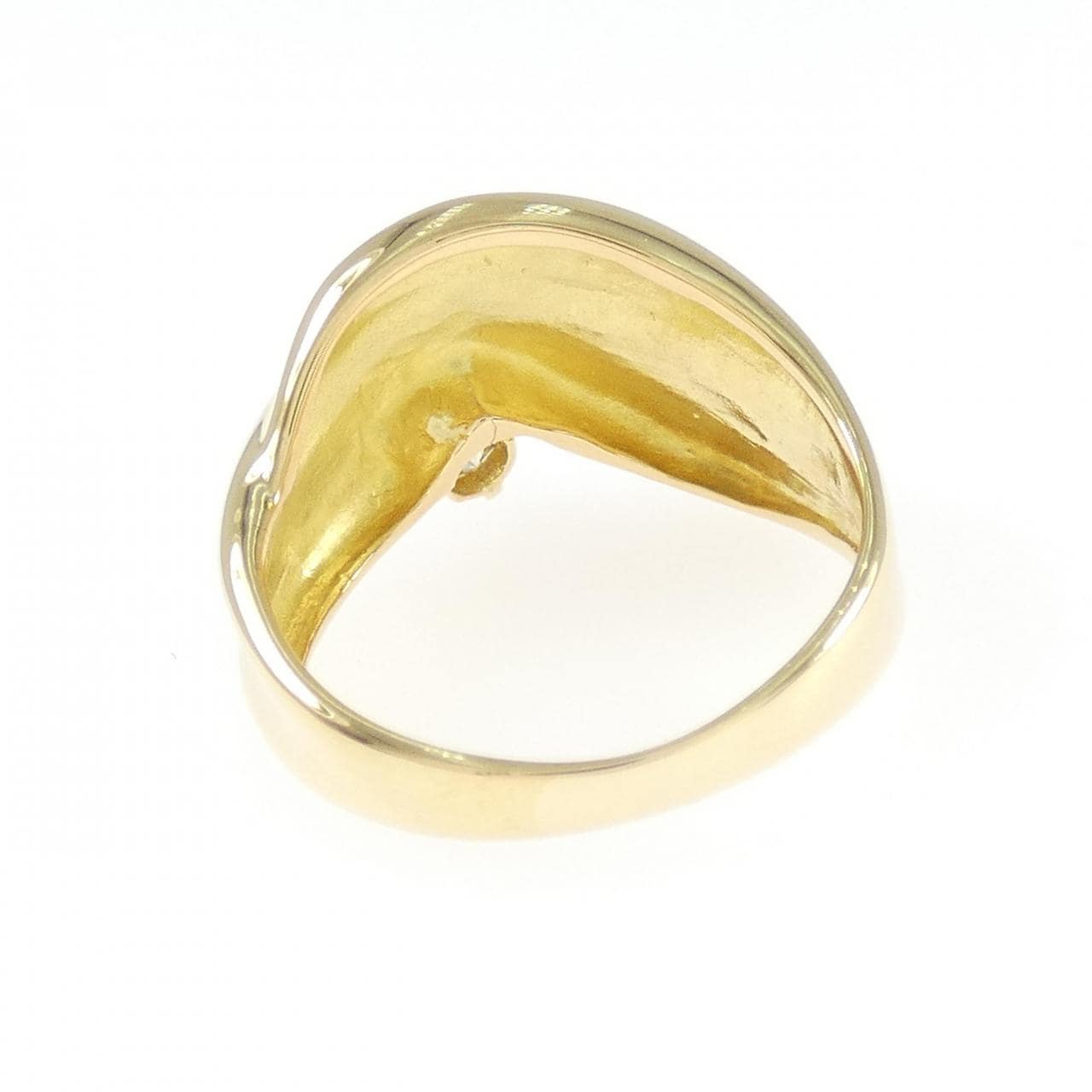 K18YG ダイヤモンド リング 0.15CT