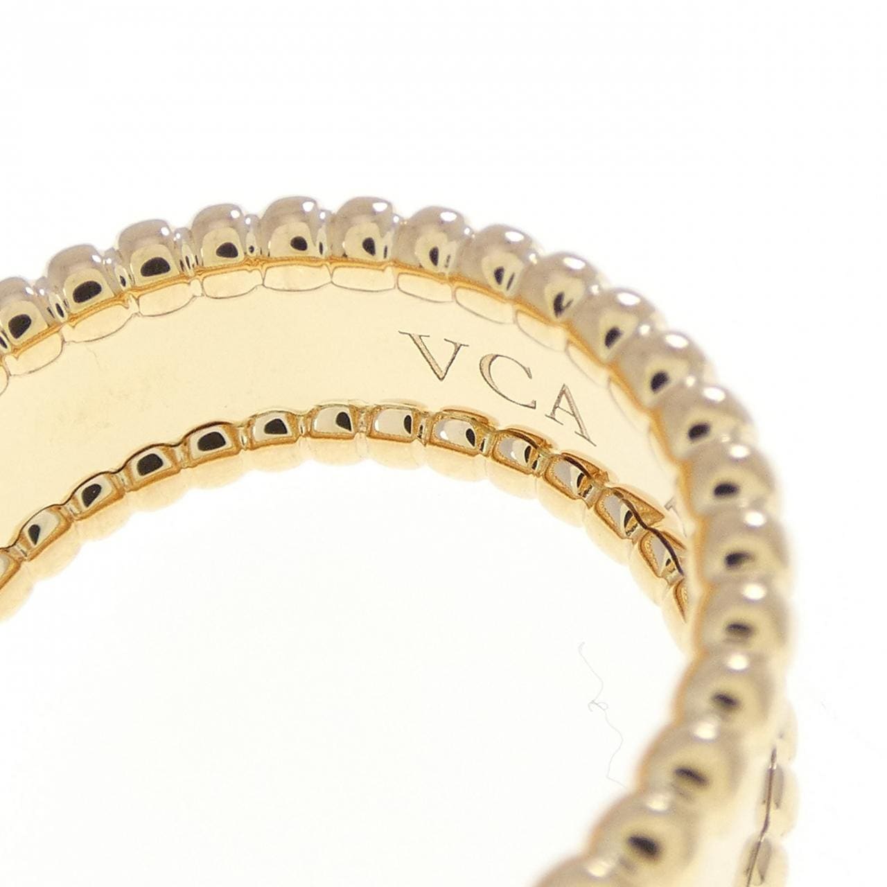 ヴァンクリーフ&アーペル ペルレ シニアチュール リング