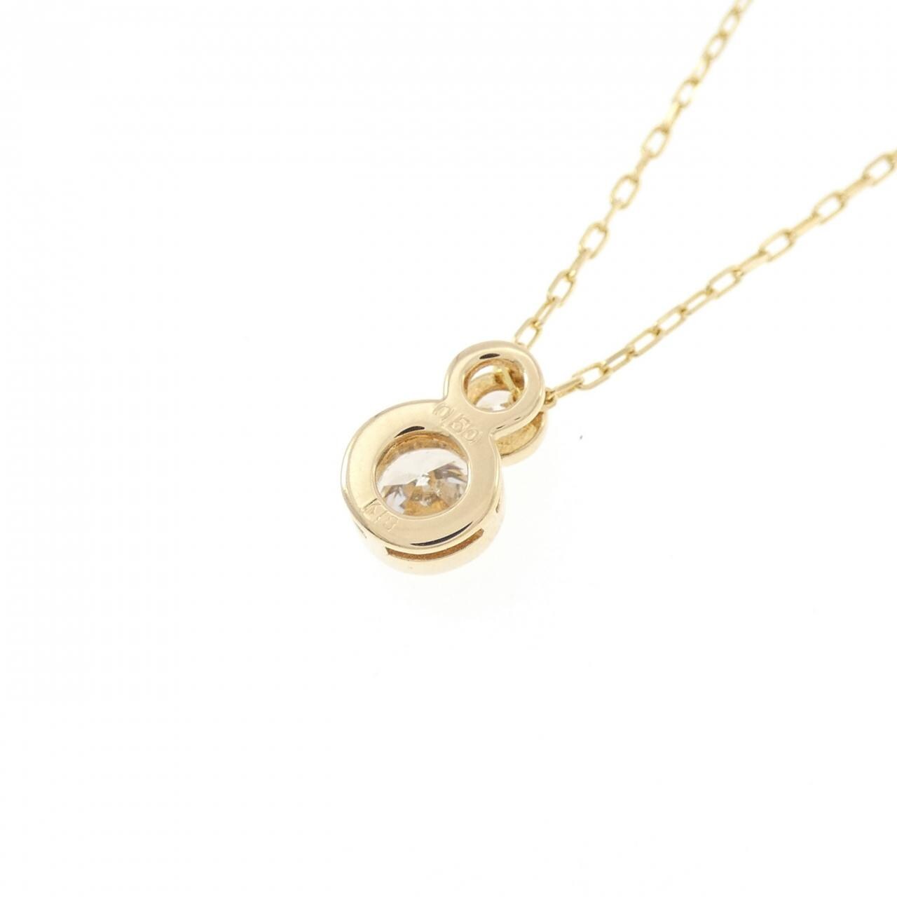 K18YG ダイヤモンド ネックレス 0.50CT