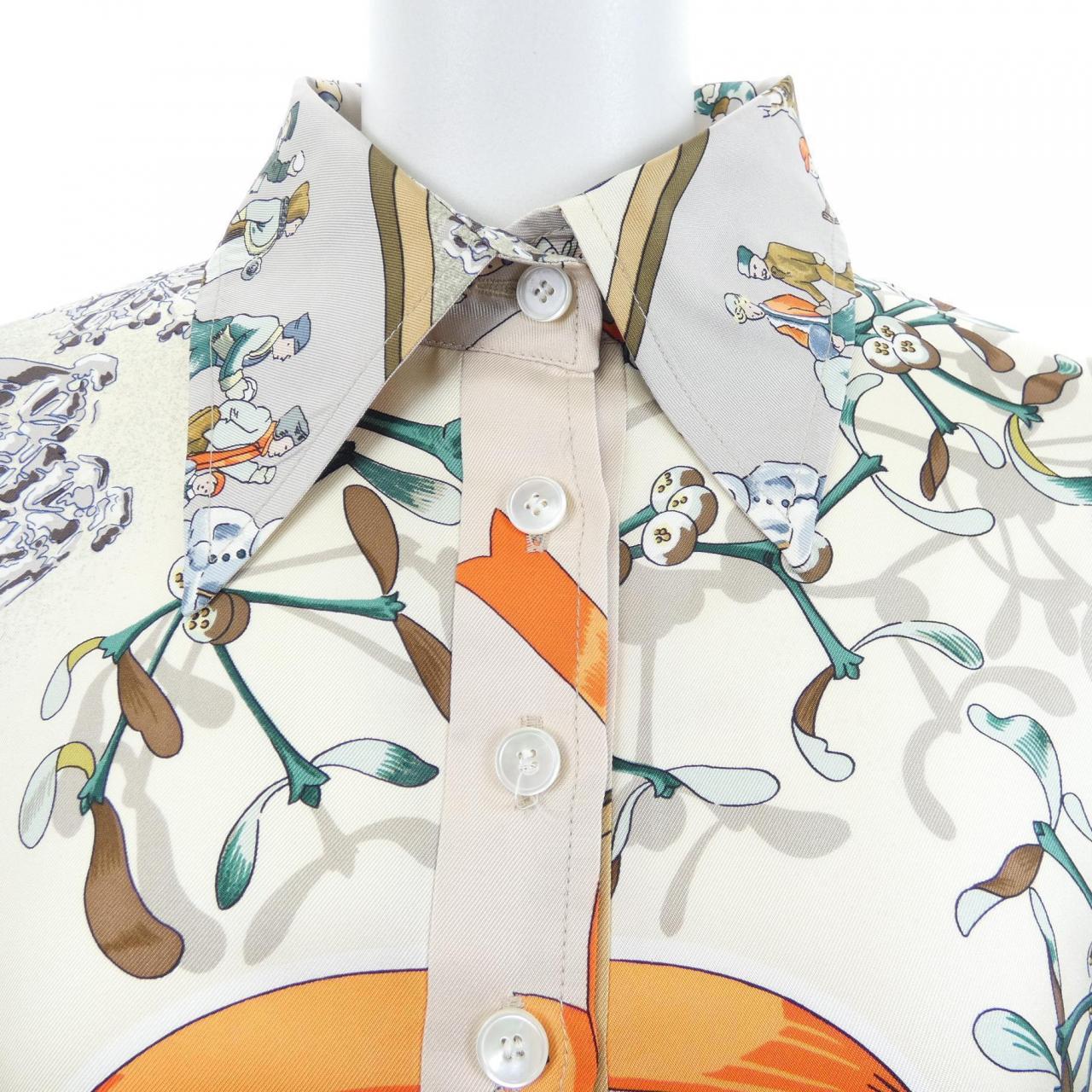 エルメス HERMES NEIGE D'ANTAN ツイルレーヌ. ニット