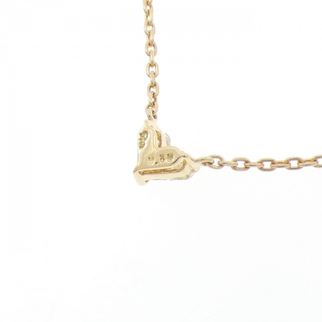 スタージュエリー ミステリアスハート ネックレス 0.10CT