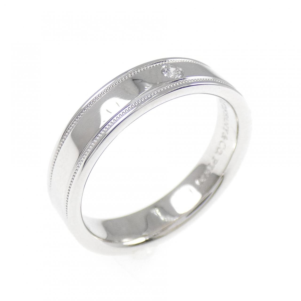 ティファニー ダブルミルグレイン リング