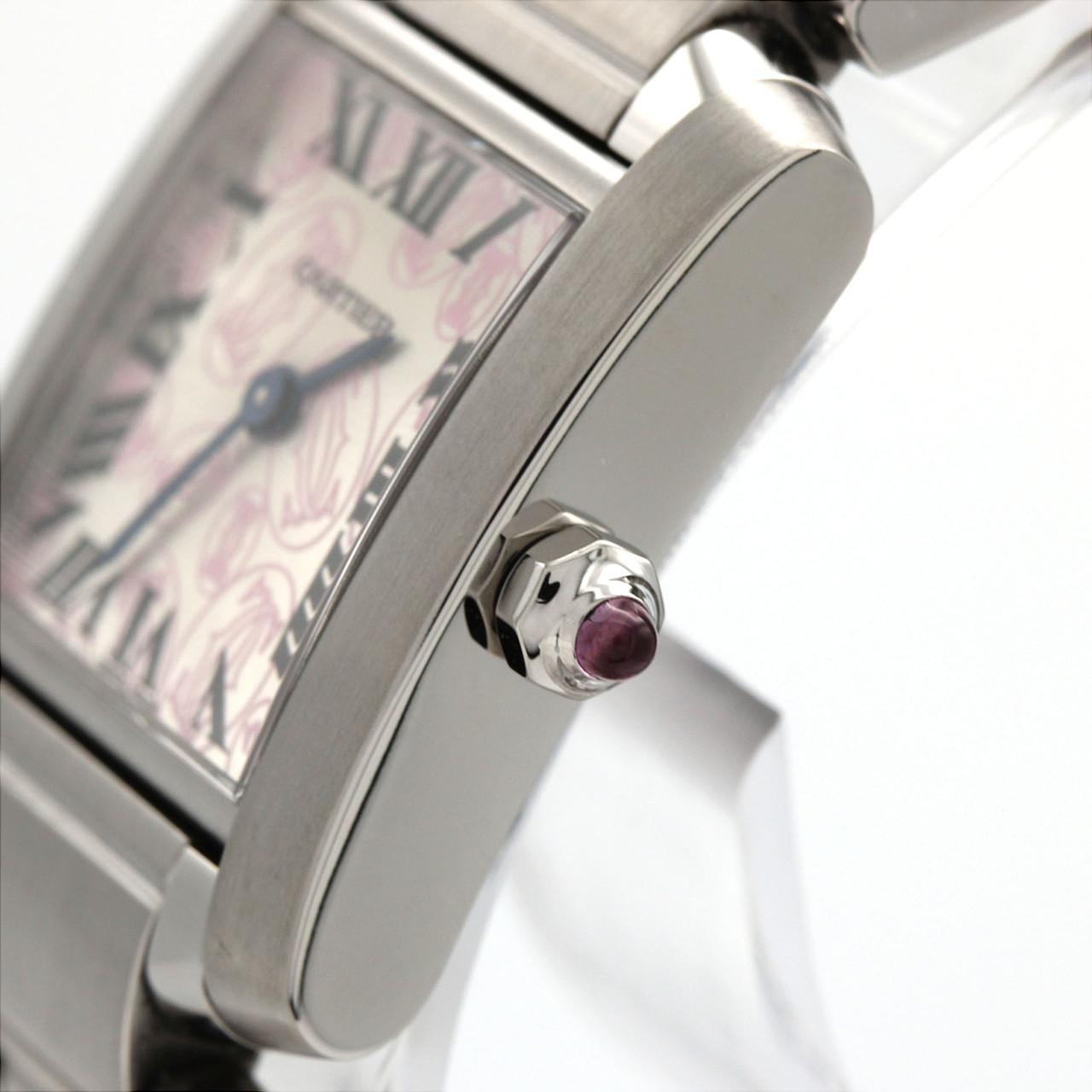 カルティエ タンクフランセーズSM･2006X'mas LIMITED W51031Q3 SS クォーツ