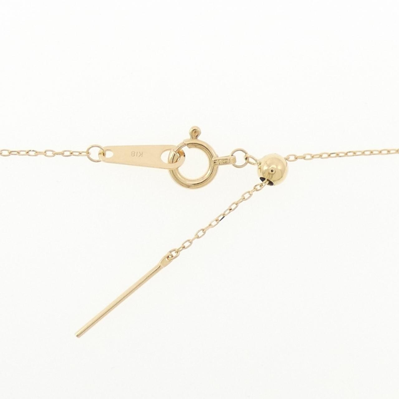 K18YG ダイヤモンド ネックレス 0.30CT