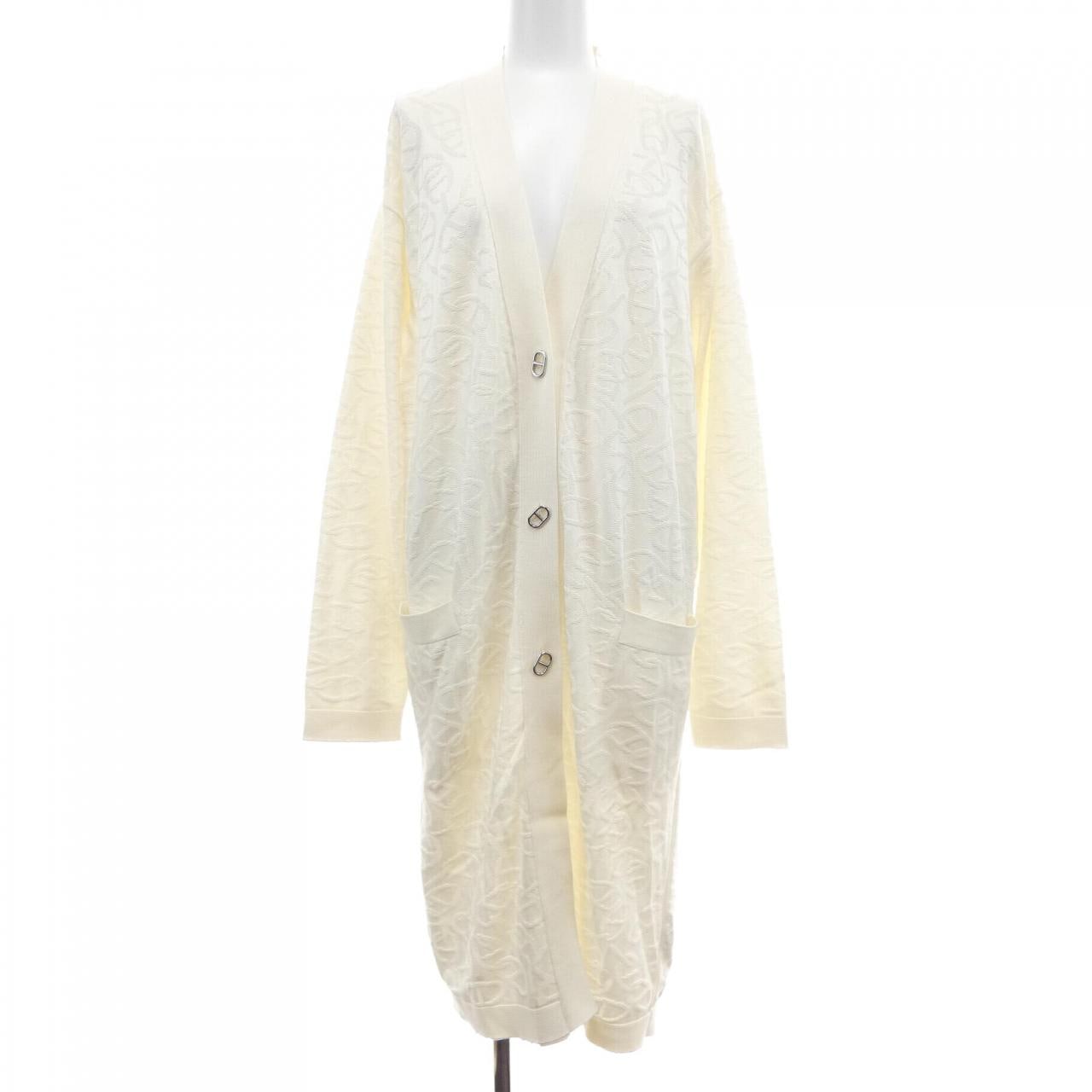 エルメス HERMES NAOUSSA CHAINE　CHAINE D'ANCRE 4E2732DC ロングカーディガン