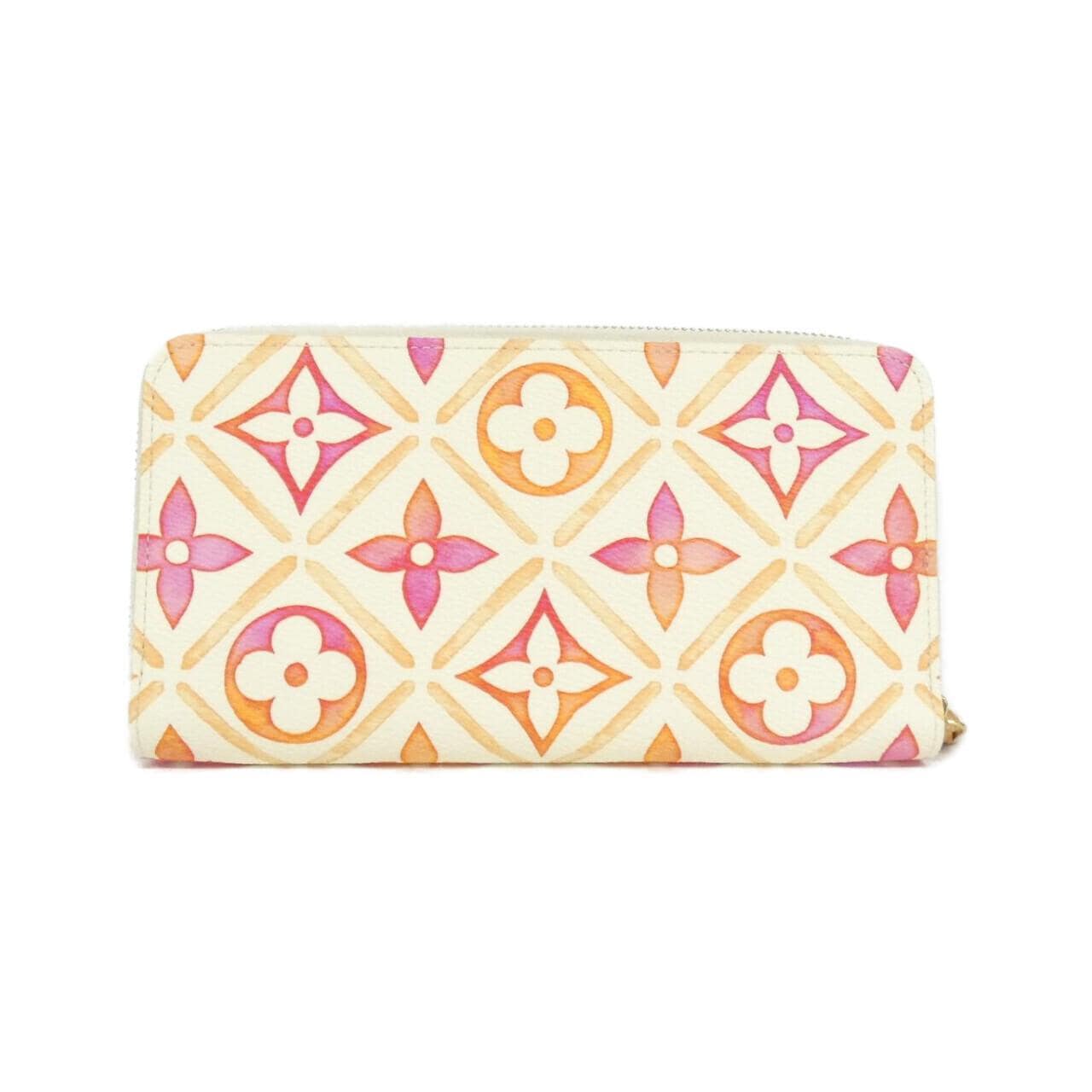 ルイヴィトン モノグラムタイル(LVバイザプール) ジッピー ウォレット M11455 財布