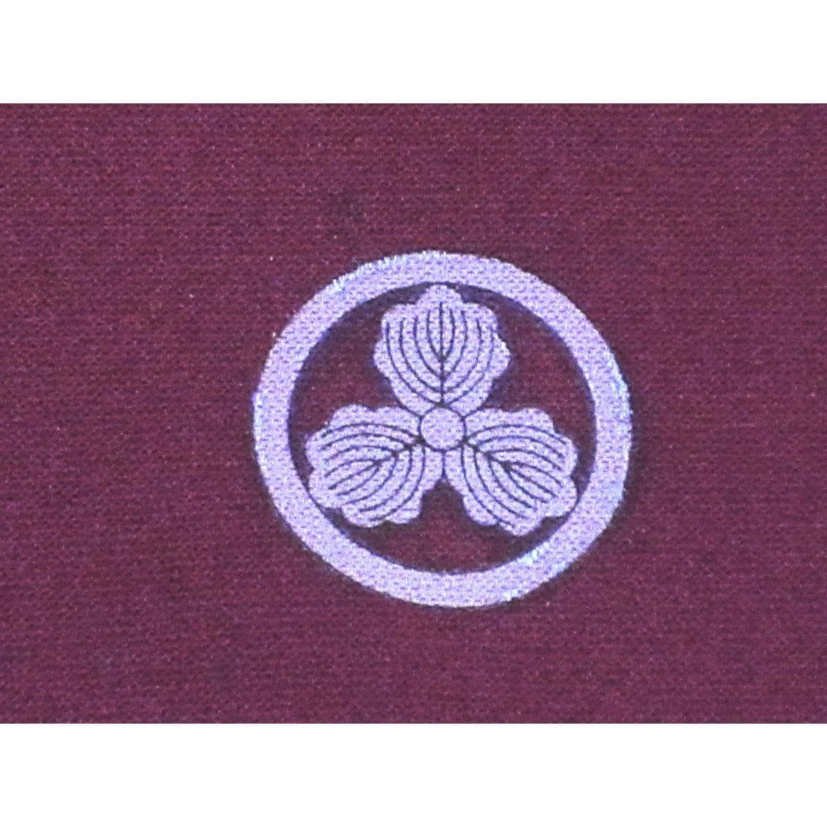 色留袖　千總　丸に三ツ柏