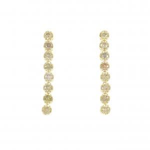 K18YG ダイヤモンド ピアス 0.50CT
