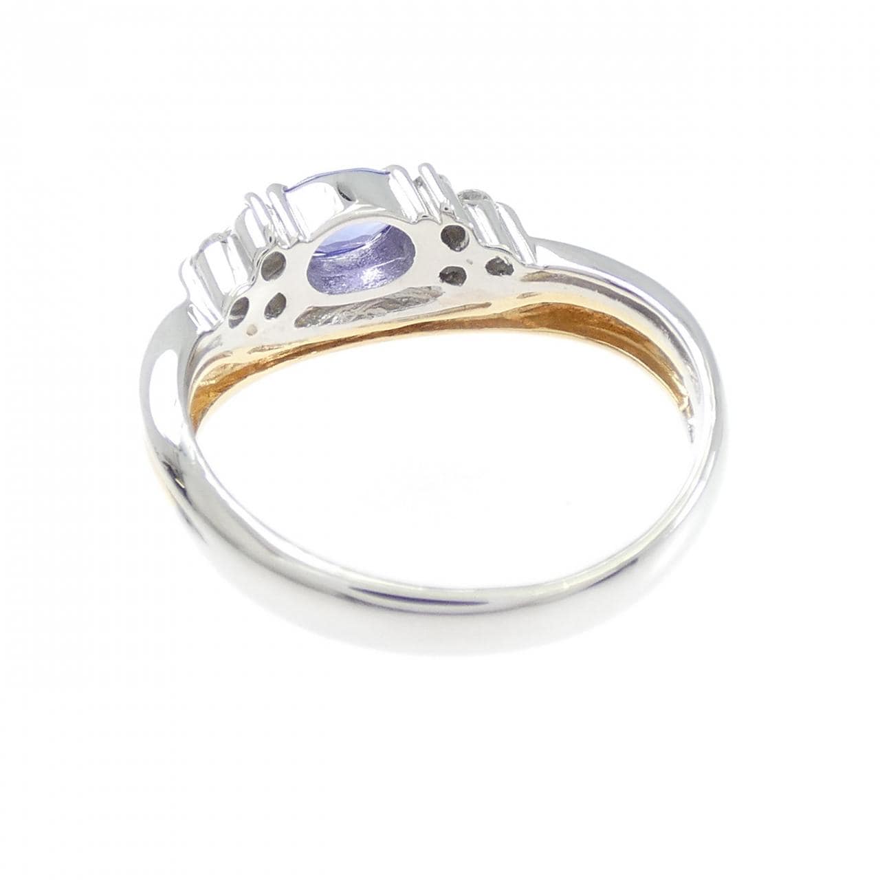 PT900/K18YG タンザナイト リング