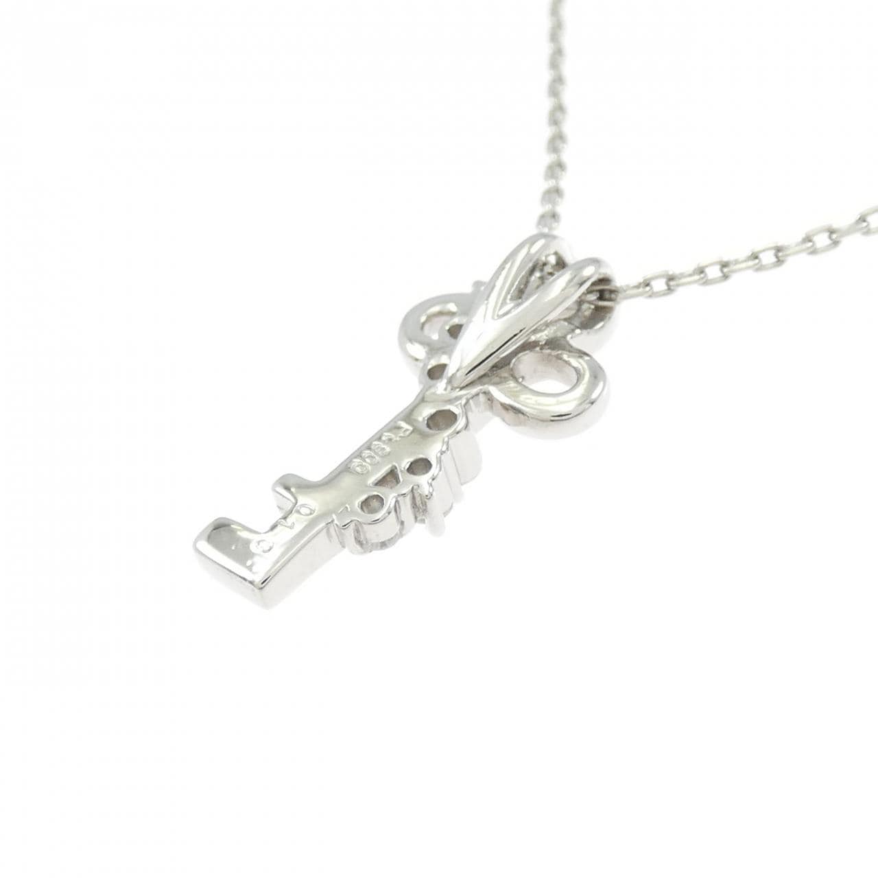 PT900/PT850 キー ダイヤモンド ネックレス 0.10CT