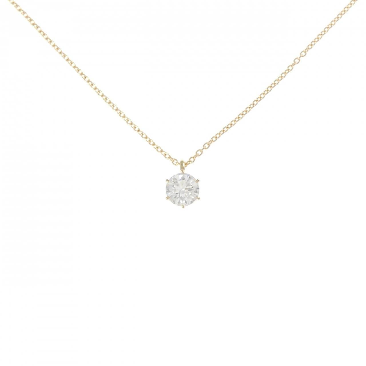 【リメイク】K18YG ダイヤモンド ネックレス 0.344CT D SI1 EXT