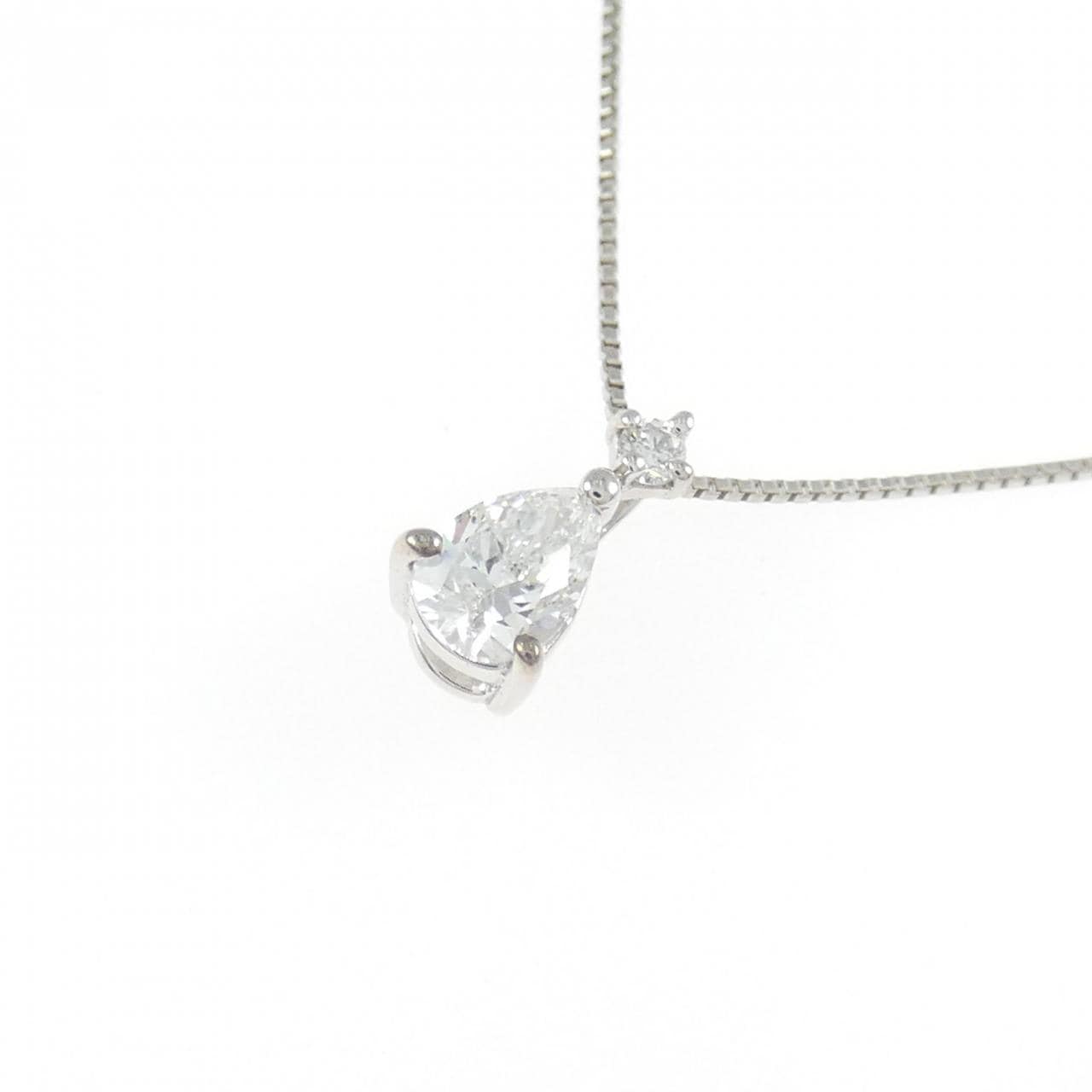 PT999/PT850 ダイヤモンド ネックレス 0.30CT
