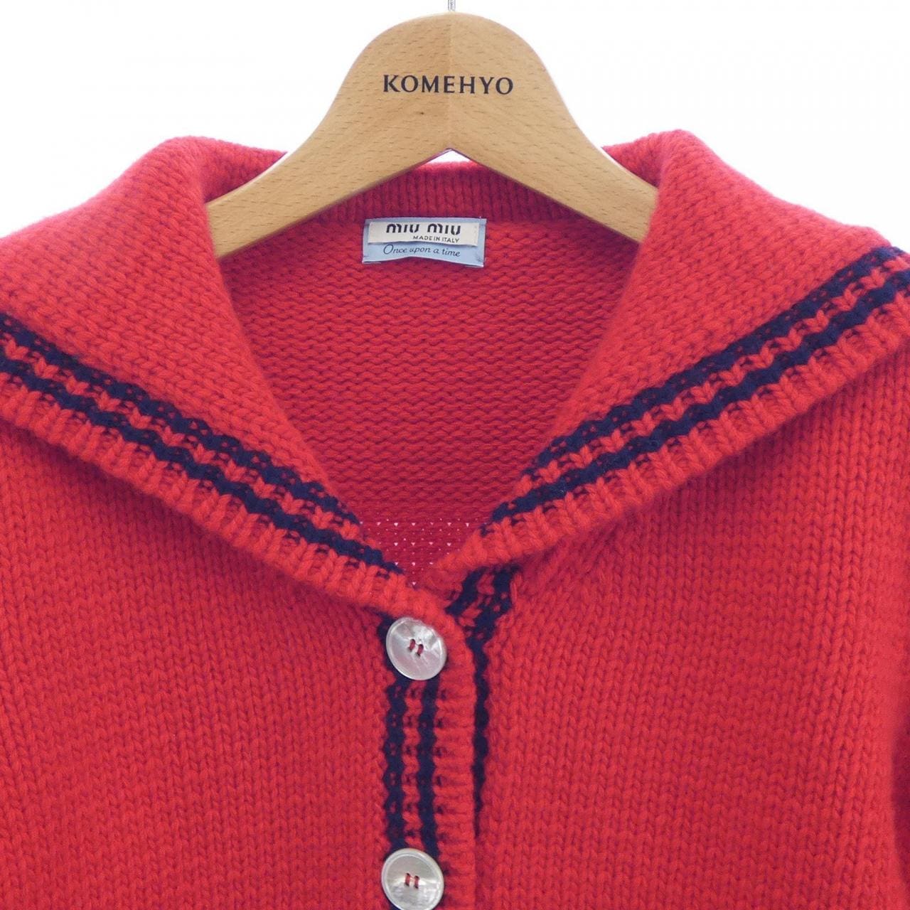 ミュウミュウ MIU MIU MMF350 1X0U カーディガン