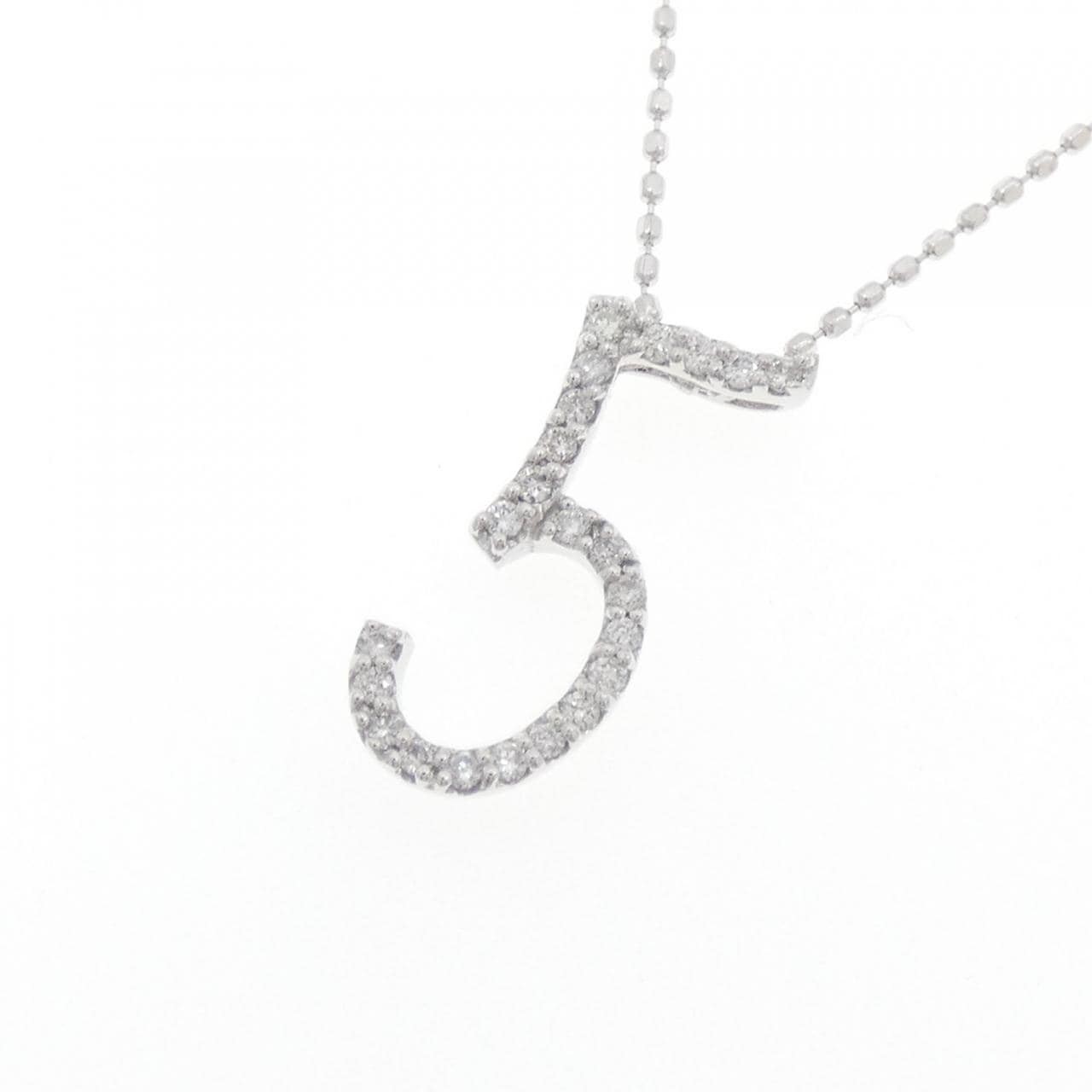 セイレーン　アズーロ ナンバー5 ダイヤモンド ネックレス 0.13CT