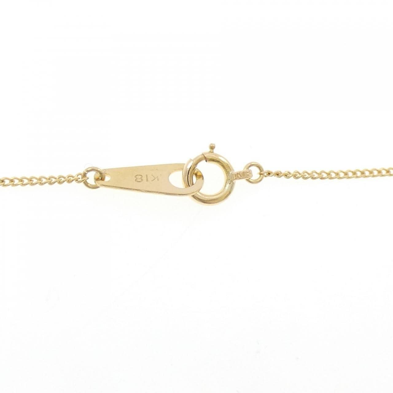 K18YG ダイヤモンド ネックレス 0.10CT