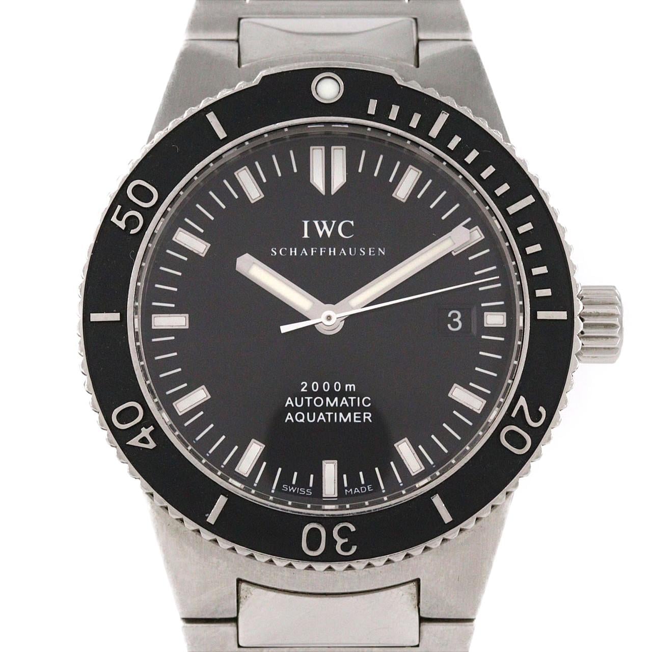 【ノーメンテナンス還元価格】IWC GSTアクアタイマー IW353602 SS 自動巻