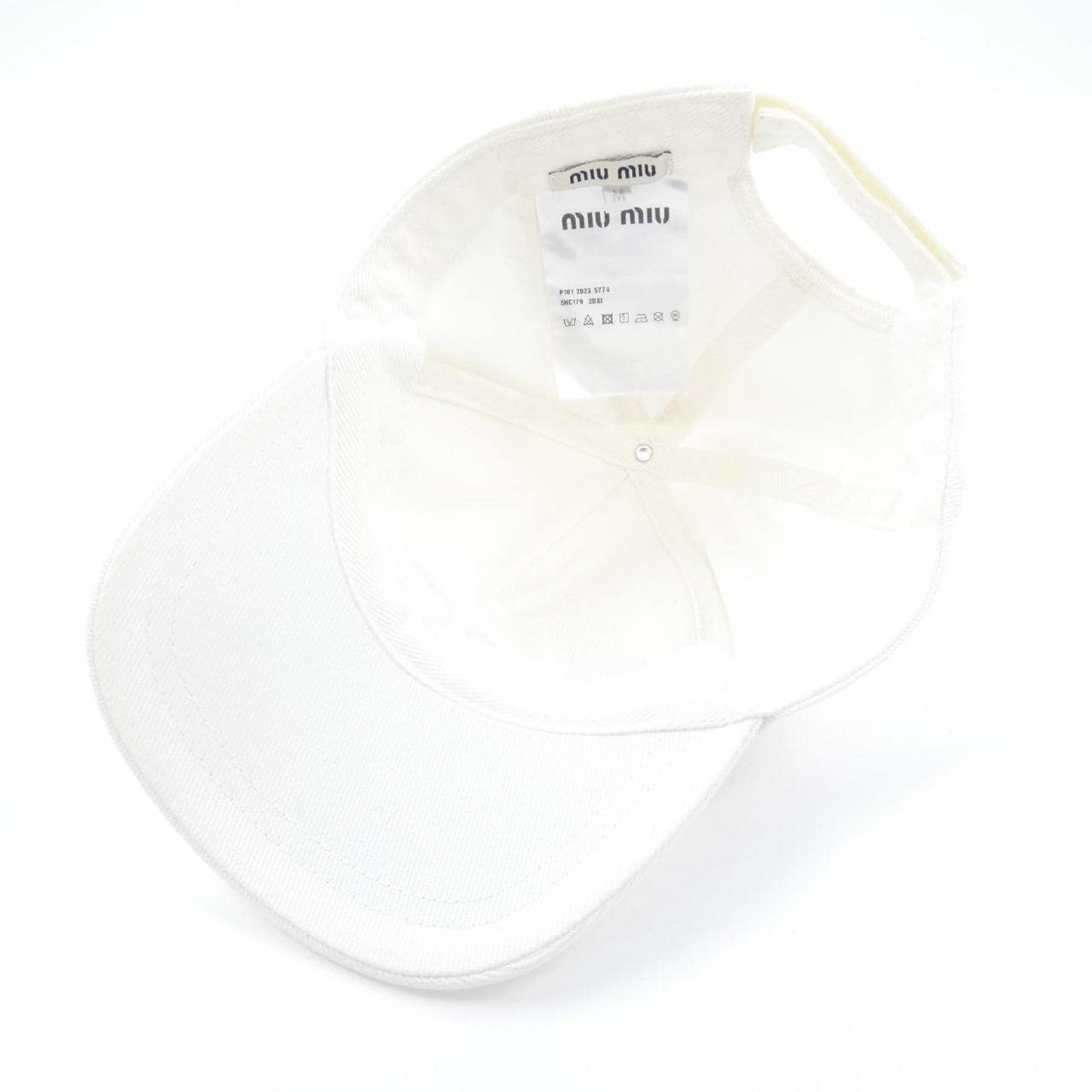 ミュウミュウ MIU MIU 5HC179 2DXI キャップ