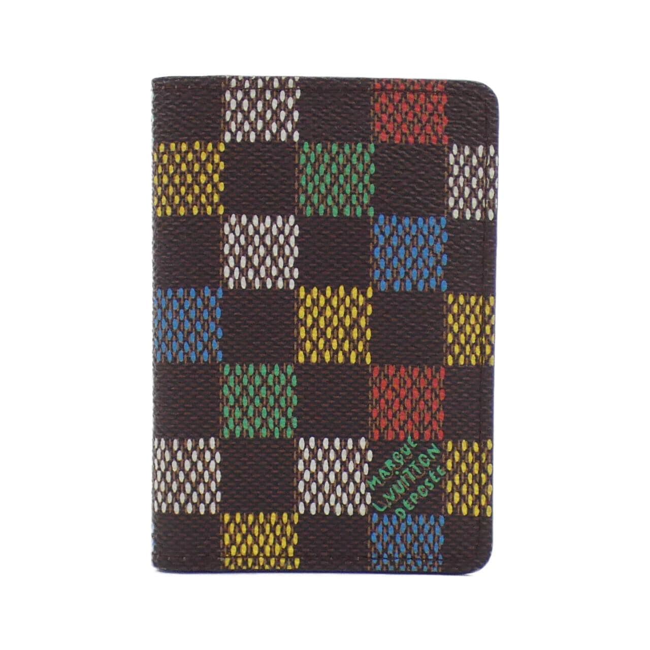 LOUIS VUITTON LV Birds Damier收纳夹de Poche N00138 卡包