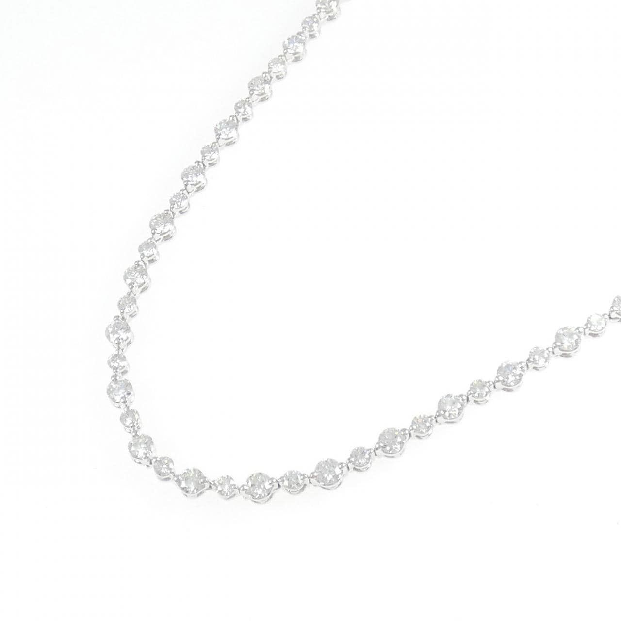 ミキモト ダイヤモンド ネックレス 7.05CT