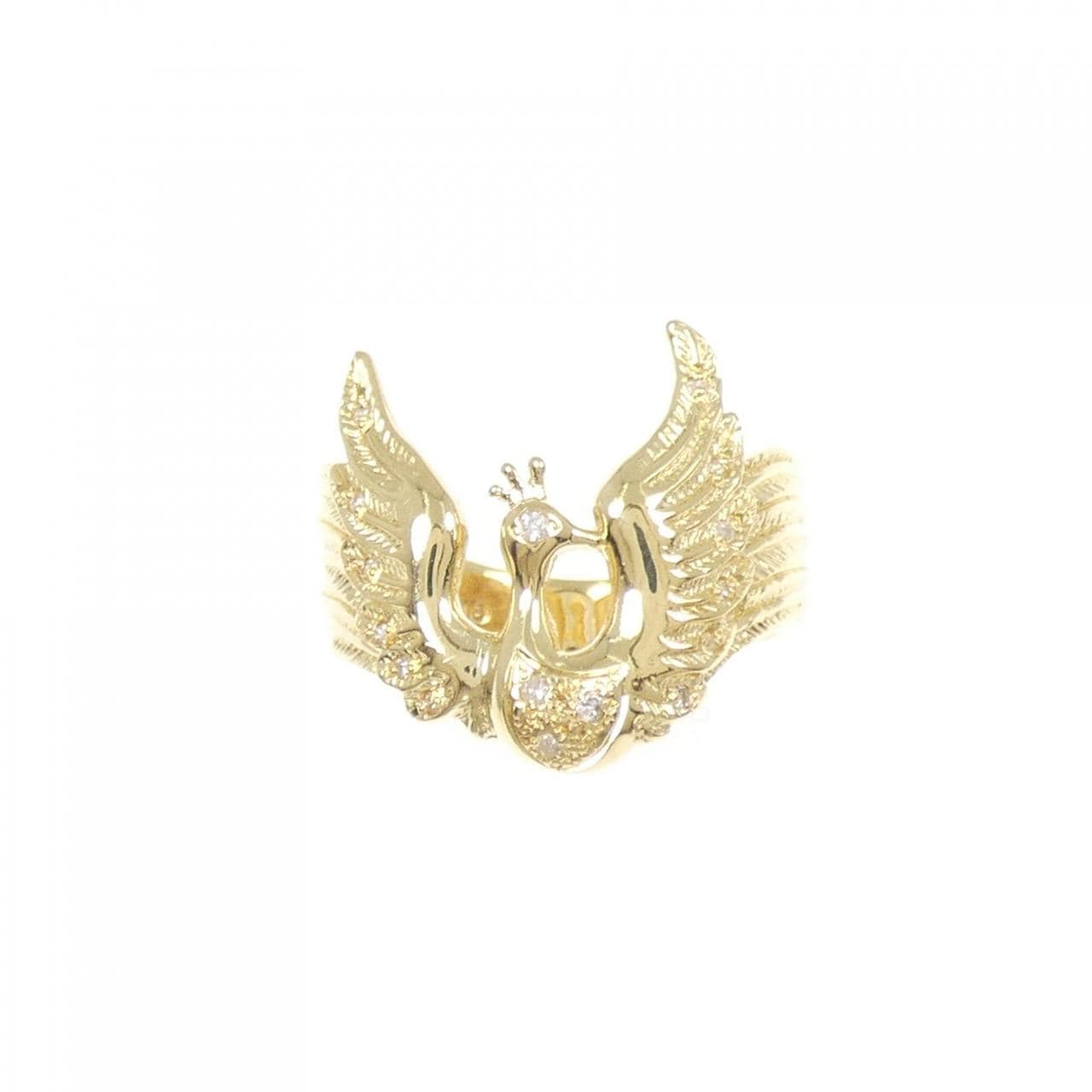 K18YG  ダイヤモンド リング 0.06CT